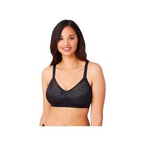 Wacoal Women's Back Appeal Minimizer Unlined Underwire Black  34G NWT